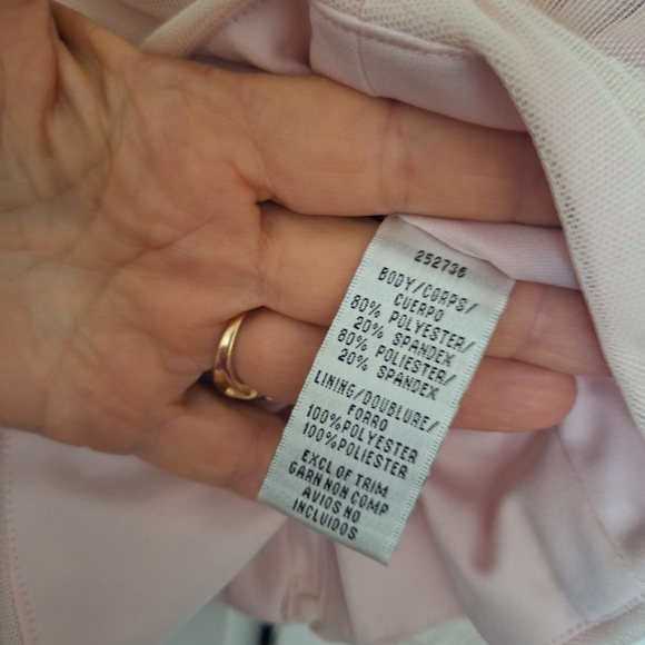 Pink beaded dressy top - Picture 4 of 5